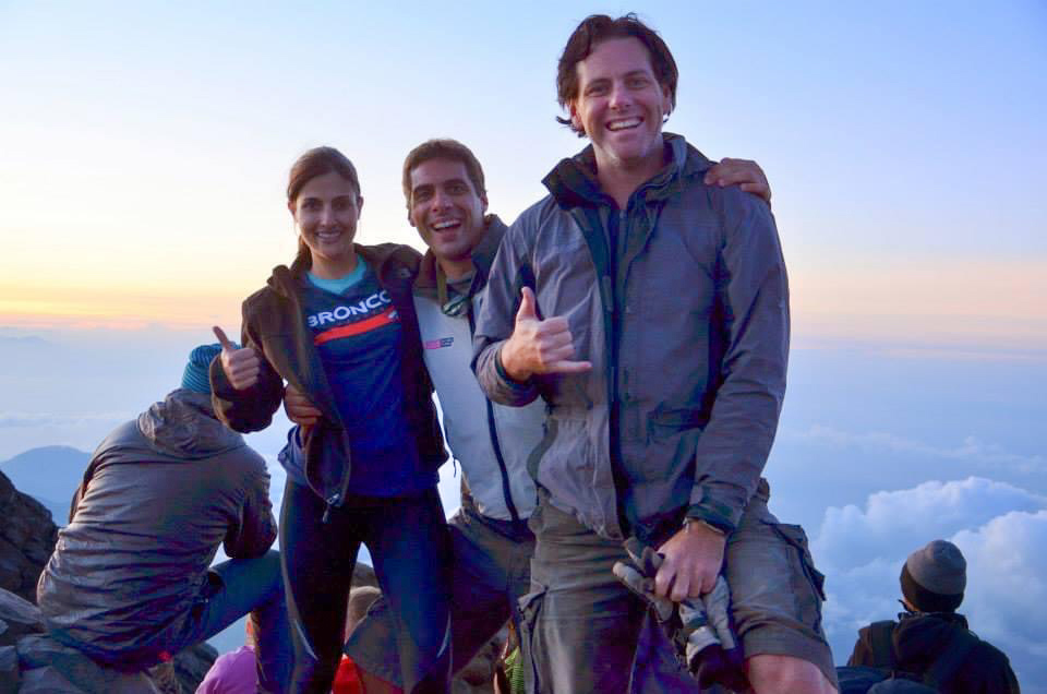 We made it to the top of Mount Agung, Bali's highest volcano, just in time for sunrise.